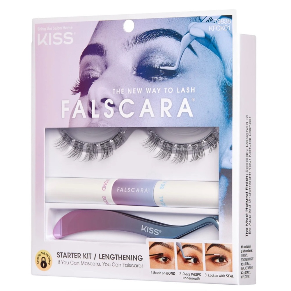 FALSCARA Starter Kit 10mm-12mm Lengthening Wisps New NonStick Applicator NWT - Picture 1 of 8